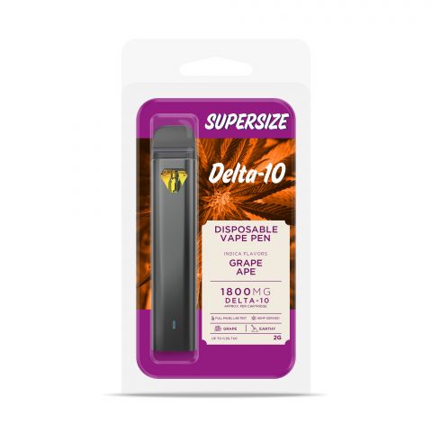 Grape Ape Vape Pen - Delta 10 - Disposable - Buzz - 1800mg