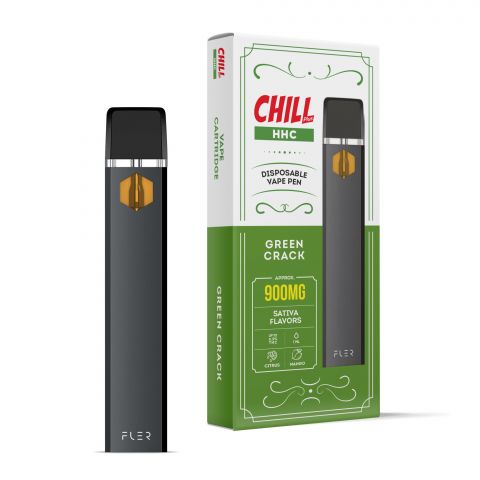 Green Crack HHC Vape Pen - Disposable - Chill Plus - 900MG - 1