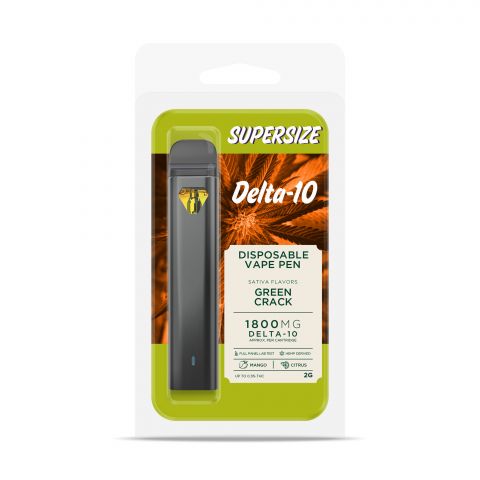 Green Crack Vape Pen - Delta 10 - Disposable - Buzz - 1800mg - Thumbnail