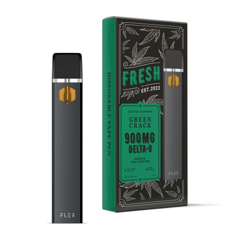 Green Crack Vape Pen - Delta 8 THC - Fresh - 900MG - Thumbnail 1
