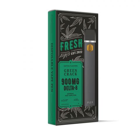 Green Crack Vape Pen - Delta 8 THC - Fresh - 900MG - Thumbnail 2