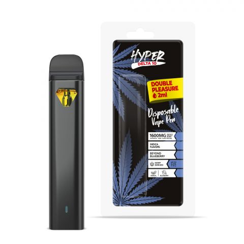 Hyper Delta-10 Disposable Vape Pen - Beyond Blueberry - 1600MG - 1