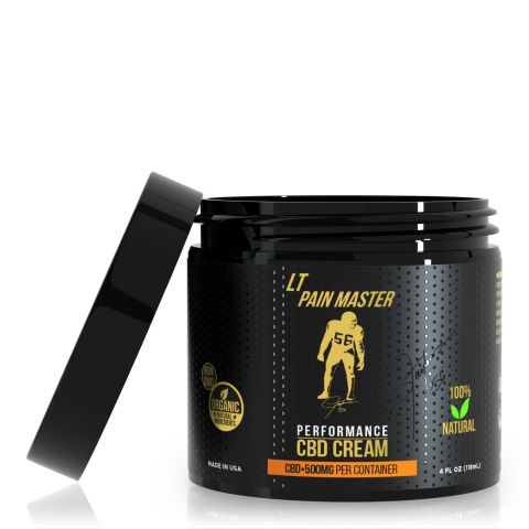 Lawrence Taylor - Pain Master CBD Cream - 500mg - Thumbnail 1