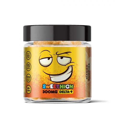 Mango Gummies - Delta 9 - Sour High - 300mg - Thumbnail 2