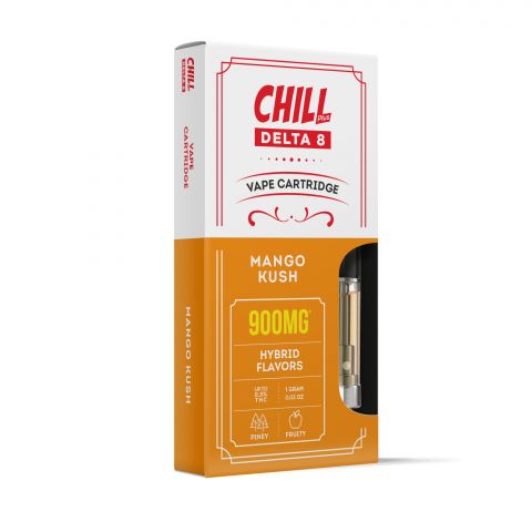 Mango Kush Cartridge - Delta 8 THC - Chill - 900mg (1ml) - 2