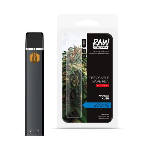 Mango Kush Vape - Active CBD - Disposable - Raw - 800mg - 1