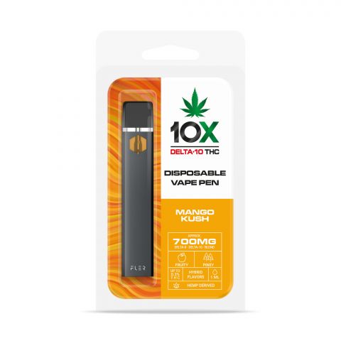 Mango Kush Vape Delta 10 THC - Disposable - 10X - 700mg - Thumbnail 2