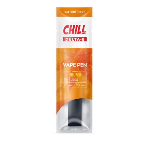 Mango Kush Vape Delta 8 THC - Disposable - Chill - 900mg (1ml) - Thumbnail 1