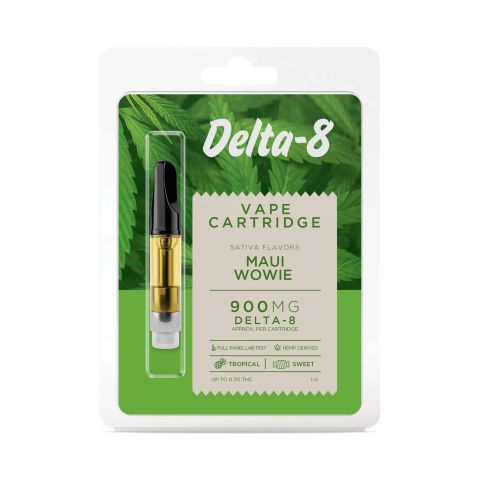 Maui Wowie Cartridge - Delta 8 - Buzz - 900mg - Thumbnail