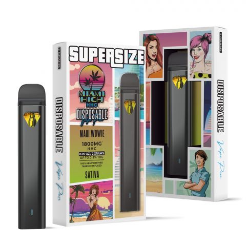 Maui Wowie HHC Vape Pen - Disposable - Miami High - 1800MG - Thumbnail 1