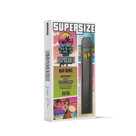 Maui Wowie HHC Vape Pen - Disposable - Miami High - 1800MG - Thumbnail 2