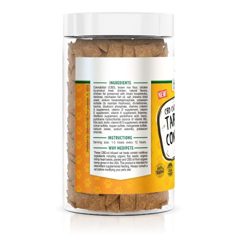 MediPets CBD Cat Treats - Cat Cafe Tartar Control - 100mg - Thumbnail 3