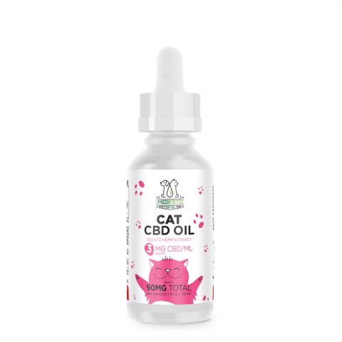 CBD Oil for Cats - 90mg - MediPets - Thumbnail 2