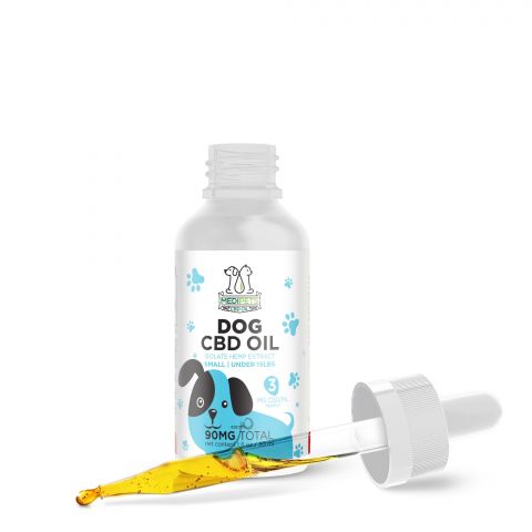 CBD Oil for Small Dogs - 90mg - MediPets - Thumbnail 3