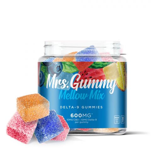 Mellow Mix Gummies - Delta 9 - Mrs. Gummy - 600mg - 1