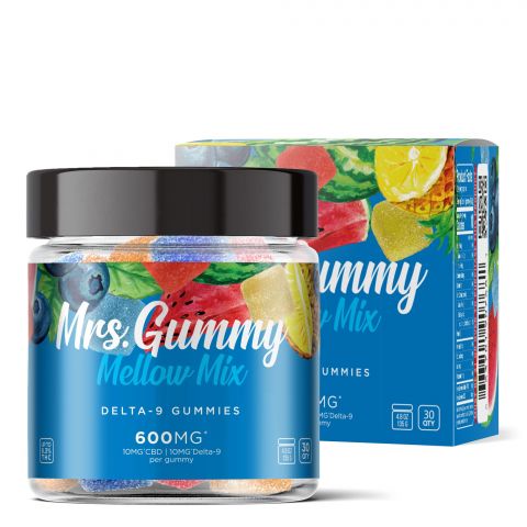 Mellow Mix Gummies - Delta 9 - Mrs. Gummy - 600mg - Thumbnail 5