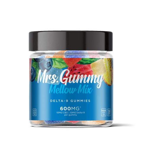 Mellow Mix Gummies - Delta 9 - Mrs. Gummy - 600mg - Thumbnail 2