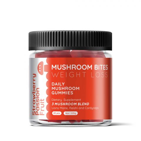 Mushroom Bites - Weight Loss - Strawberry & Passion Fruit - 2
