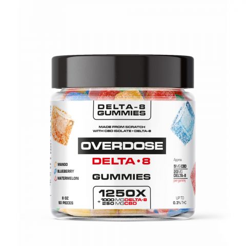 OVERDOSE CBD & Delta-8 THC Gummies - 1250X - Thumbnail 3