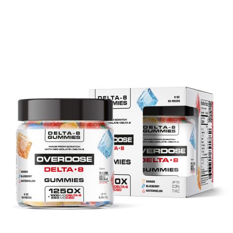 OVERDOSE CBD & Delta-8 THC Gummies - 1250X - Thumbnail 2