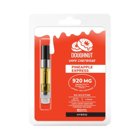 Pineapple Express Cartridge - Active CBD - Enzactiv - Doughnut Active CBD - 920mg - Thumbnail 2