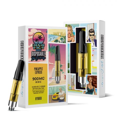Pineapple Express Cartridge - HHC - Miami High - 900MG - Thumbnail 1