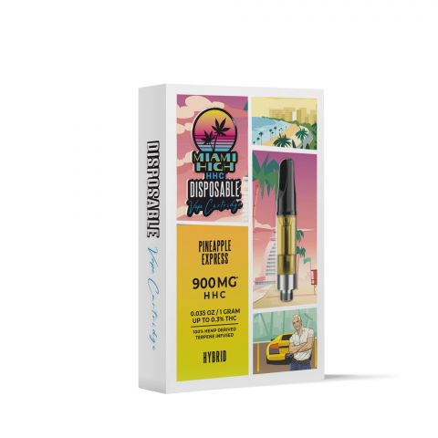 Pineapple Express Cartridge - HHC - Miami High - 900MG - Thumbnail 2