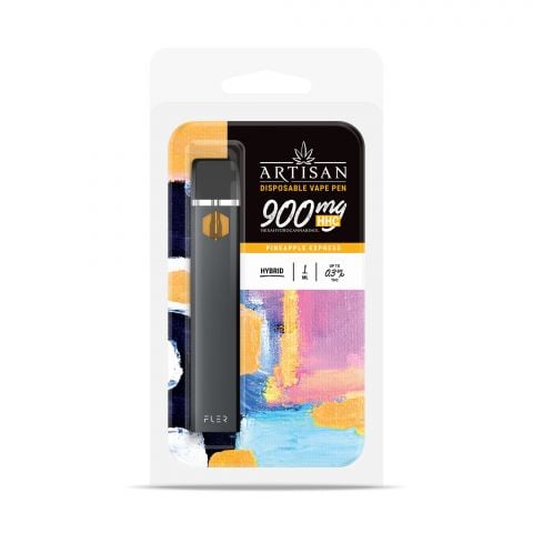 900mg HHC Vape Pen - Pineapple Express - Hybrid - 1ml - Artisan - Thumbnail 2