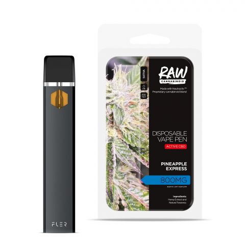Pineapple Express Vape Pen - Active CBD - Disposable - Raw - 800mg - 1