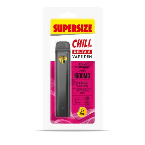 Pink Lemonade Vape - Delta 8 THC - Disposable - Chill - 1600mg - Thumbnail 2