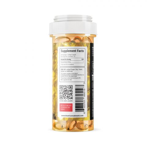 Raw Cannabinoid Neutractiv Gel Capsules - 1750MG - Thumbnail 3