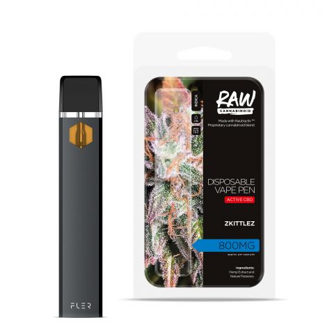Raw Cannabinoid Neutractiv ™ Active CBD Disposable Vape Pen - Zkittles - 800MG - 1