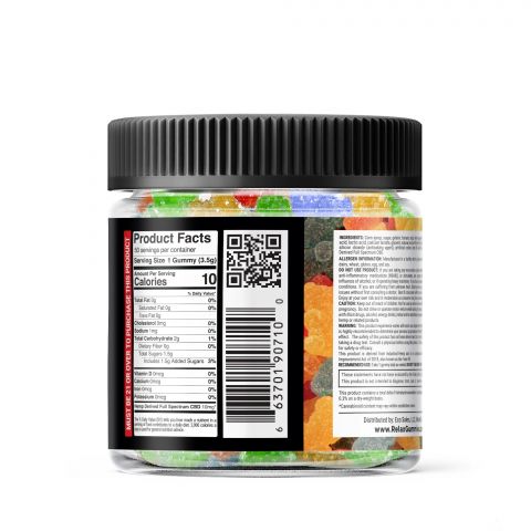 Relax Full Spectrum CBD Sour Bears - 500MG - Thumbnail 3