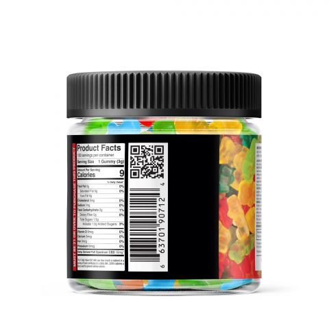 Gummy Bears - Full Spectrum CBD - Relax Gummies - 1000mg - Thumbnail 3