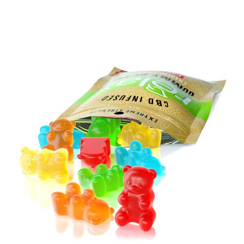 Relax Gummies - CBD Infused Gummy Bears - 100mg - Thumbnail 3