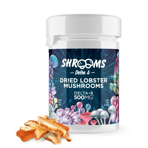 Shrooms Delta-8 THC Mushrooms - Dried Lobster - 500MG - Thumbnail 1
