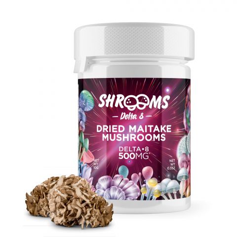 Shrooms Delta-8 THC Mushrooms - Dried Maitake - 500MG - Thumbnail 1
