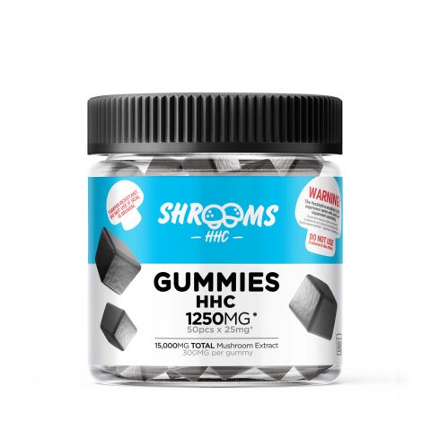 Shroom Gummies - HHC, Mushroom Blend - Shrooms - 1250mg - Thumbnail 2