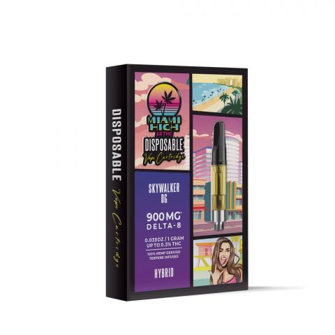 Skywalker OG Cartridge - Delta 8 THC - Miami High - 900MG - Thumbnail 2