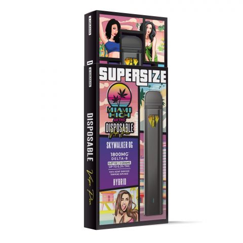 Skywalker OG Delta 8 THC Vape Pen - Disposable - Miami High - 1800MG - Thumbnail 3