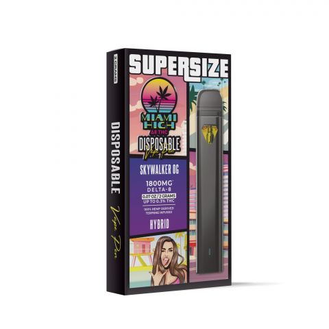 Skywalker OG Delta 8 THC Vape Pen - Disposable - Miami High - 1800MG - Thumbnail 2