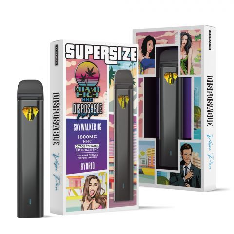 Skywalker OG HHC Vape Pen - Disposable - Miami High - 1800MG - Thumbnail 1