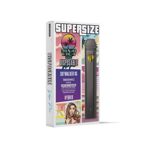 Skywalker OG HHC Vape Pen - Disposable - Miami High - 1800MG - Thumbnail 2
