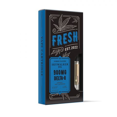 Skywalker OG Vape Cartridge - Delta 8 THC - Fresh - 900MG - Thumbnail 2