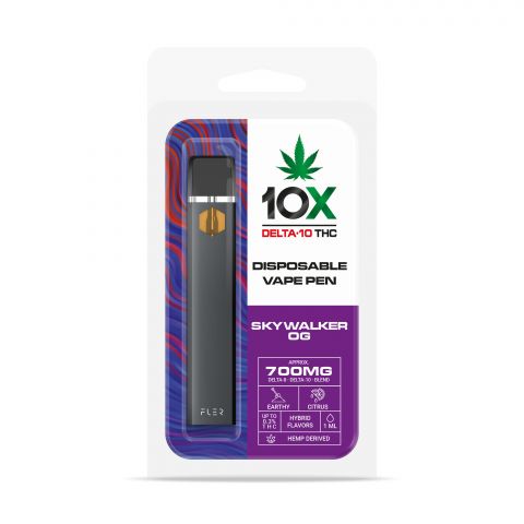 Skywalker OG Vape Pen - Delta 10 - Disposable - 10X - 700mg - Thumbnail 2