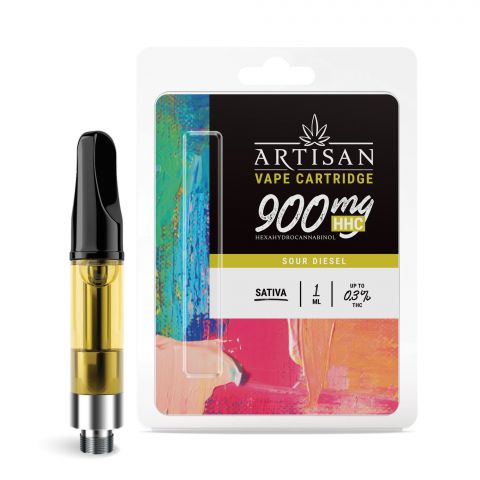 Sour Diesel Cartridge - HHC THC - Artisan - 900mg - 1