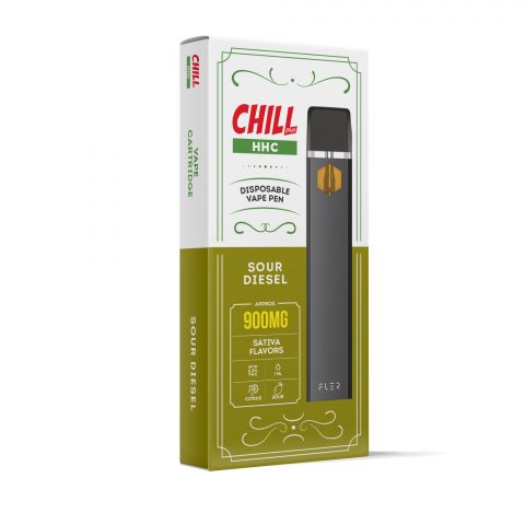 Sour Diesel HHC Vape Pen - Disposable - Chill Plus - 900MG - Thumbnail 2