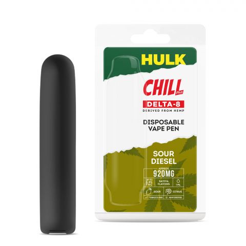 Sour Diesel Vape Delta 8 - Disposable - Chill - 920mg - 1