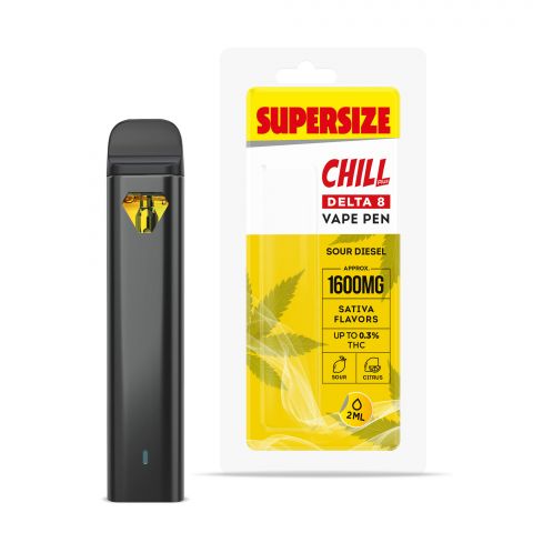 Sour Diesel Vape Delta 8 THC - Disposable - Chill - 1600mg - Thumbnail 1