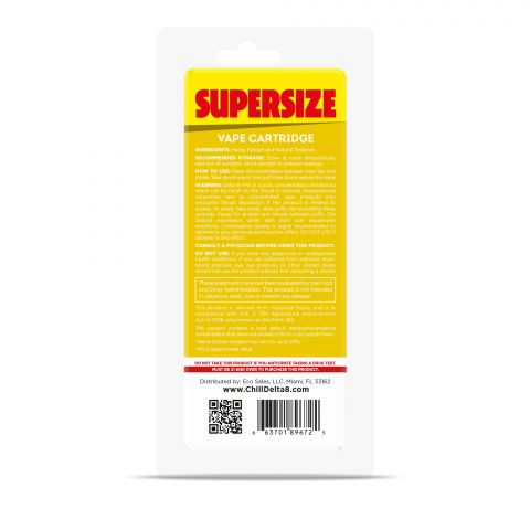 Sour Diesel Vape Delta 8 THC - Disposable - Chill - 1600mg - Thumbnail 3